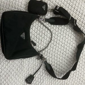 Prada Re-Edition 2005 Re-Nylon bag Emerald